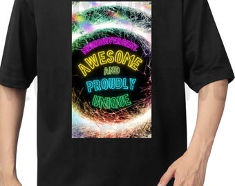 Camiseta, jersey o bolso con temática de autismo: descarga de imagen para imprimir en papel de transferencia.
