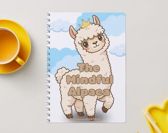 El diario de mindfulness Mindful Alpaca para niños