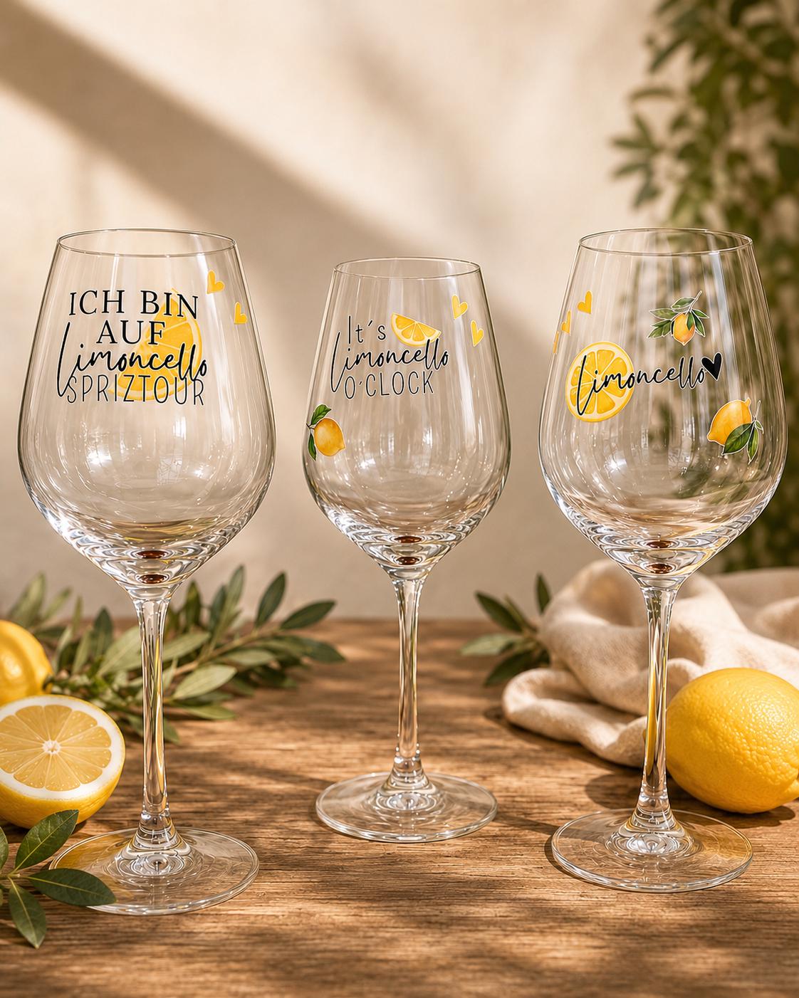 Lemon glassware
