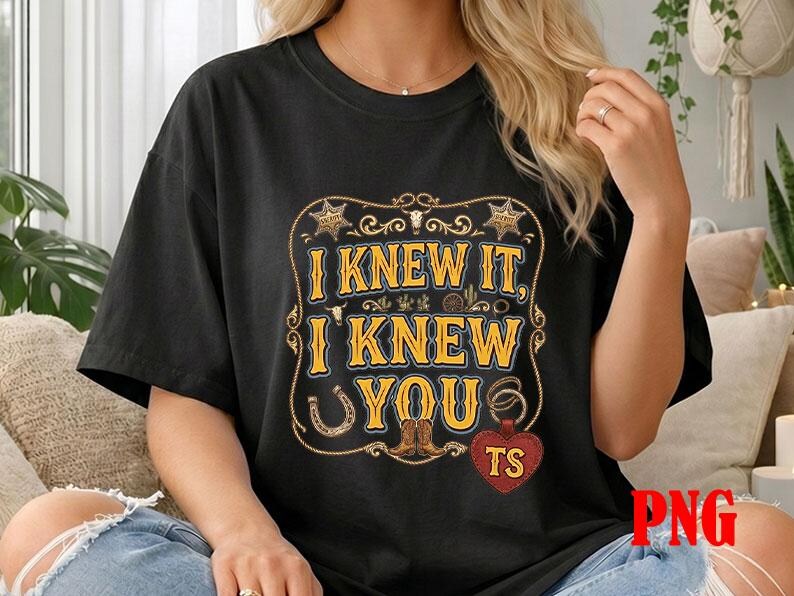 Vintage I Knew It I Knew You Png, TS and Toy Story 5 Friendship Png, Western I Knew It Png, Disneyland Family Matching Png, Only Png image 2