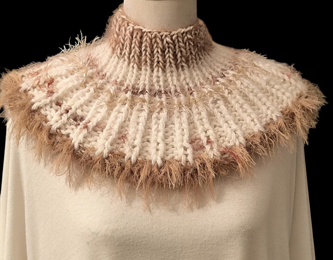Grey - Kumaun Hand Knitted Acrylic Woolen Neck Warmer