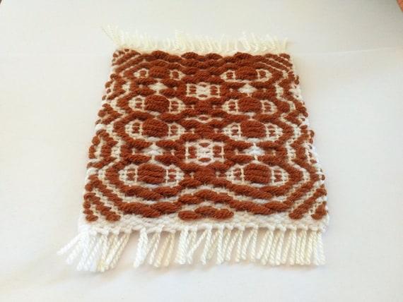 overshot rug in stock