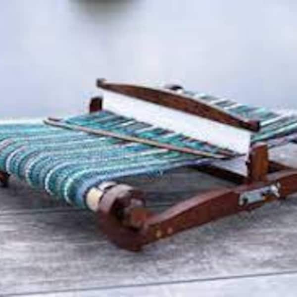32''-80 cm Walnut finish , Rigid Heddle Loom 32" Kromski Harp Forte,Rigid loom-portable folding loom