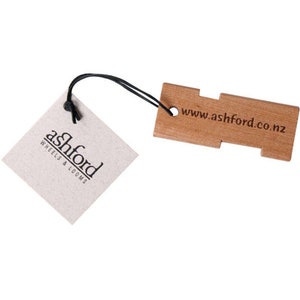 Misuratore di filato Ashford: strumento per giri di legno per pollice