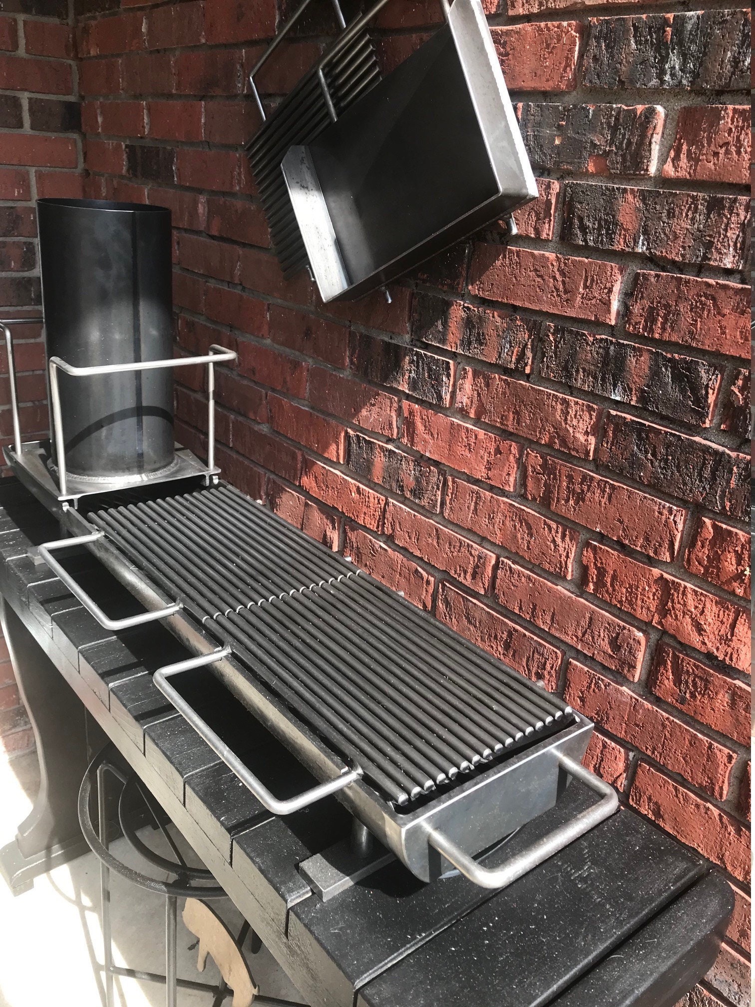 Kit de grill Asado auto-construit Parrilla Argentina Brasero UK