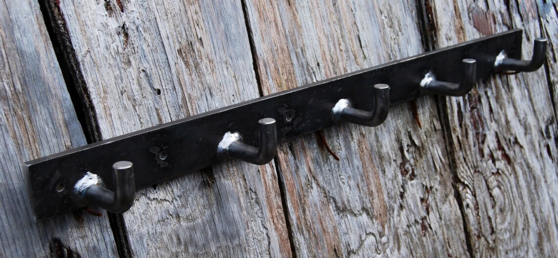 5 Welded Steel Hook Bar Etsy