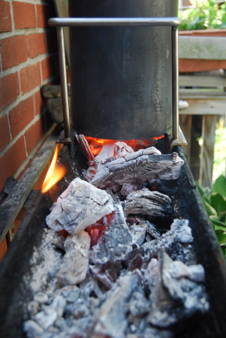 Charcoal starter chimney | Etsy