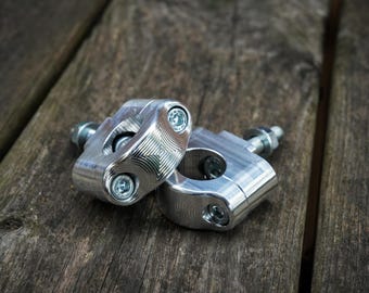 CNC gefräste Lenkerklemmen Dirt Track Flat Track Street Classic Bike