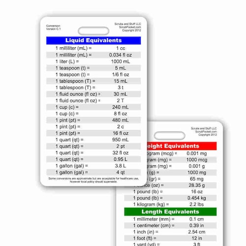 Lab Values Badge Pocket Card Reference Vertical for Nurse - Etsy