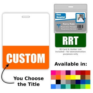 Custom Oversized Horizontal Badge Buddy