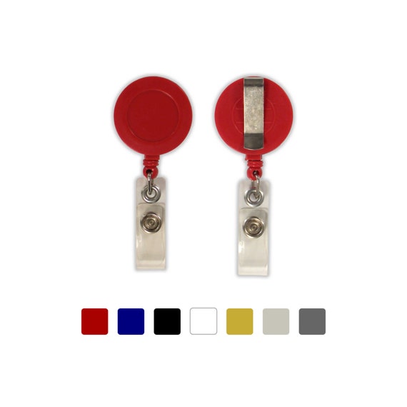 Standard Badge Reel for ID / Holder various Colors Available -  Canada