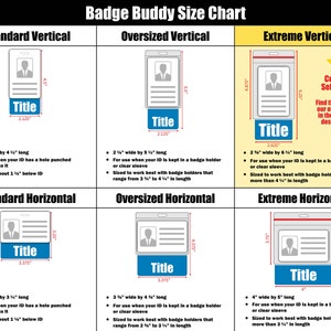 Custom Extreme Vertical Badge Buddy image 2