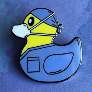 Surgical Ducky Pin | Nerdy, Funny, & Real by RadGirlCreations