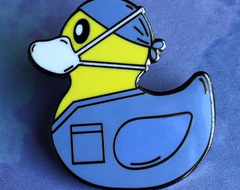 Surgical Ducky Pin | Nerdy, Funny, & Real by RadGirlCreations