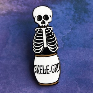 Skele-Gro Bone-Afide Results Pin | Nerdy, Funny, & Real by RadGirlCreations