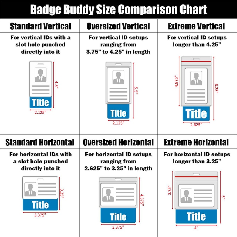 Custom Standard Horizontal Badge Buddy image 3