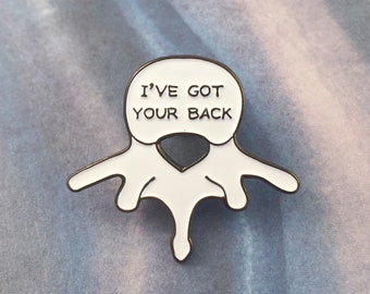 I've Got Your Back Pin | Nerdy, Funny, & Real by RadGirlCreations