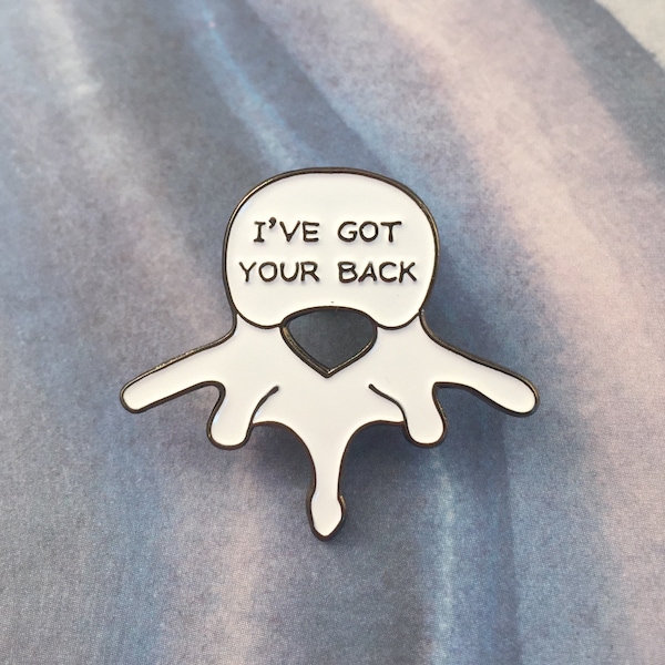 I've Got Your Back Pin | Nerdy, Funny, & Real by RadGirlCreations