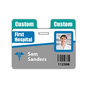Set van 12 - aangepaste badge Buddy-topper horizontale verpleegkundige arts student verpleegkunde RN