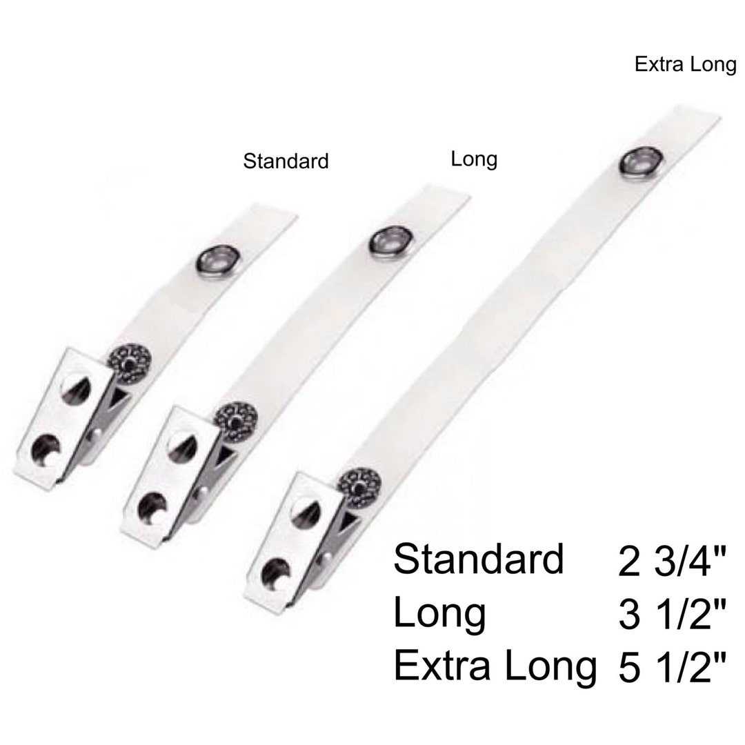 ID Badge Strap Clip various Lengths Etsy