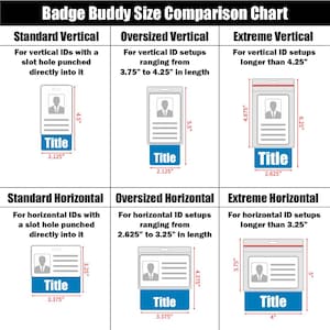 Custom Standard Vertical Badge Buddy image 3