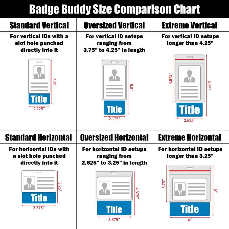Custom Standard Vertical Badge Buddy image 3