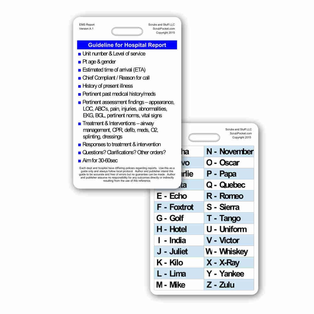Eisen Weit weg Norm ems radio report cheat sheet Schrank Eingreifen Banyan