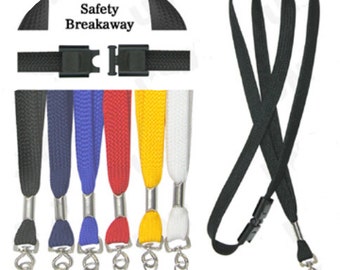 Standard Breakaway Lanyard with Swivel Hook