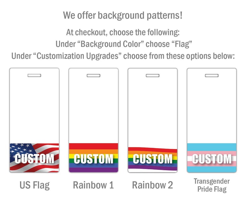 Custom Standard Vertical Badge Buddy image 6