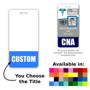 Custom Standard Vertical Badge Buddy image 1