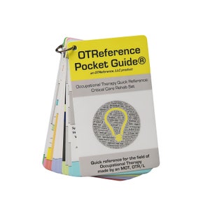 OTReference Pocket Guide - Critical Care Rehab Set