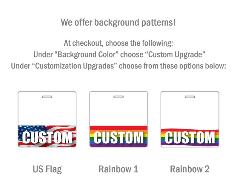 Custom Standard Horizontal Badge Buddy image 5