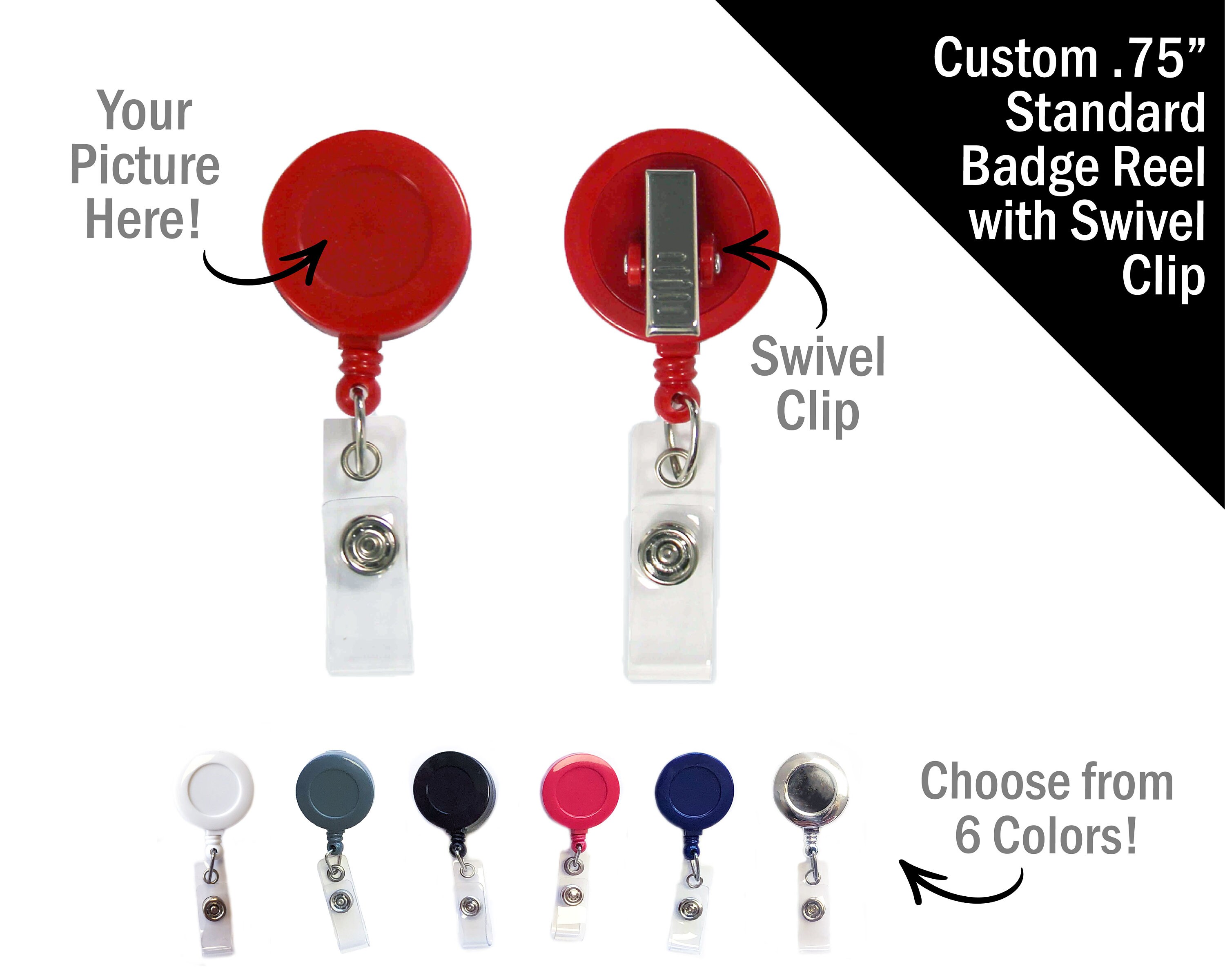 Standard and Custom Badge Reels