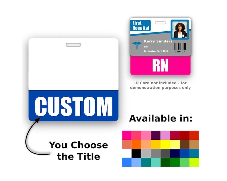 Custom Standard Horizontal Badge Buddy image 1