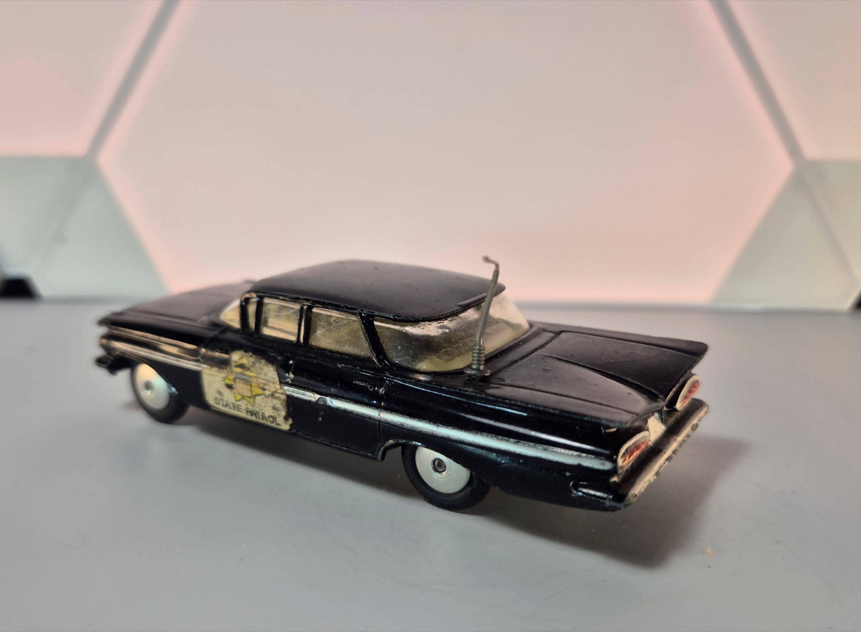 Vintage Toy Police Car - Etsy