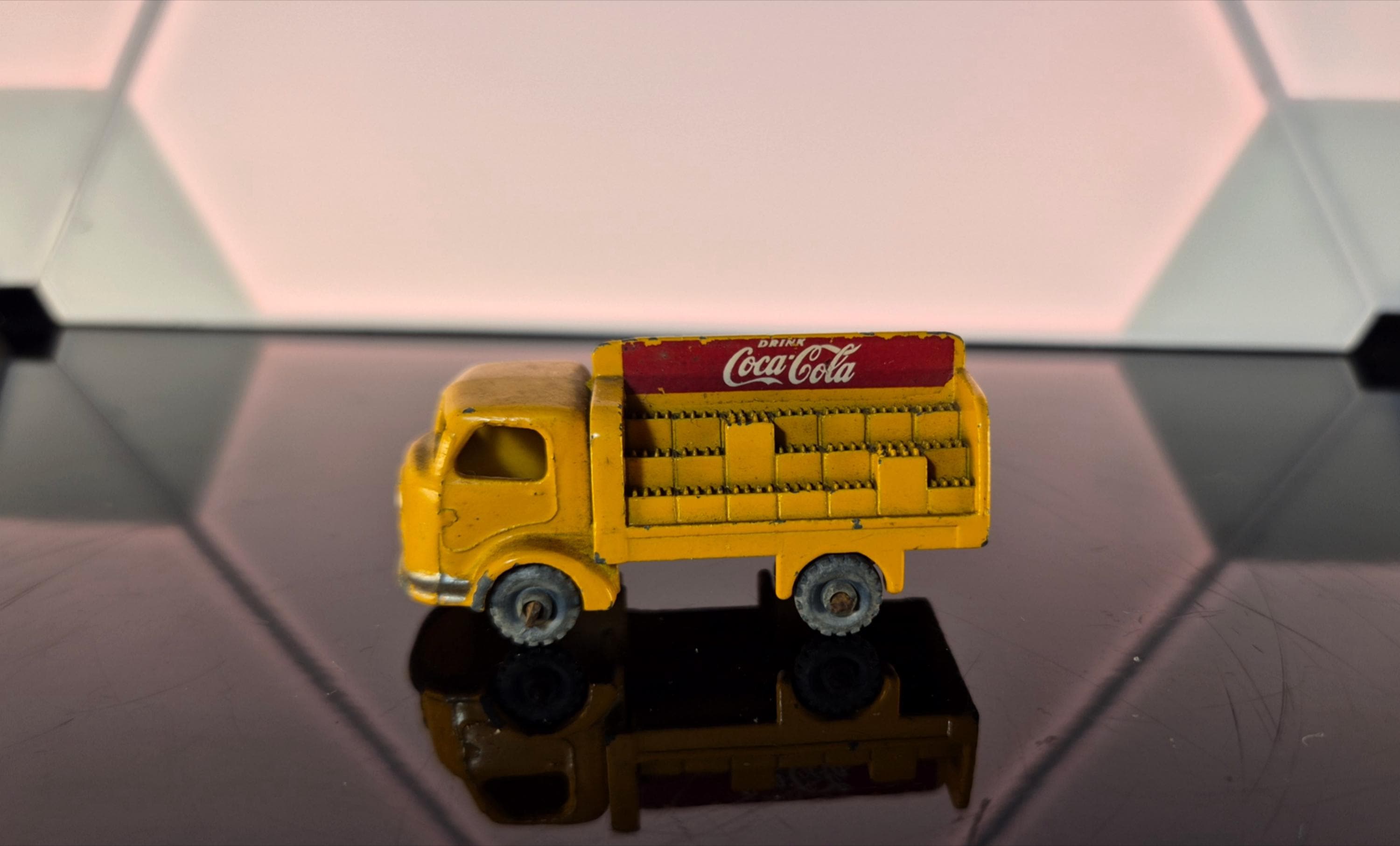 Coca Cola Vintage Truck With Coke Bottles - Etsy