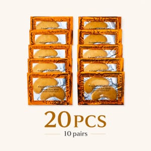 Crystal Collagen Gold Eye Mask – Hydraterende ooglapjes voor donkere kringen, wallen en anti-veroudering