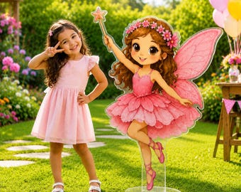 Fairy Cutout Standee Printable | Digital Download | PNG & PDF