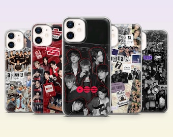 K-pop Phone Case Korea Pop music Cover for iPhone 17Pro, 16, 15, 14, 13, 12, Samsung S26, S25, S24, S23Fe, A16, A56, Pixel 10, 9Pro