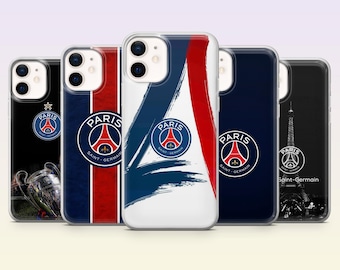 Paris Saint German Phone Case PSG Football Cover for iPhone 17Pro,16, 15, 14, 13, 12, Samsung S26, S25, S24, S23Fe, A16, A56, Pixel 10, 9Pro