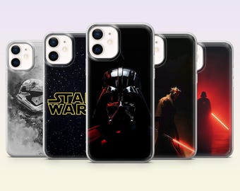Star Wars Phone Case Darth Vader Galaxy Cover for iPhone 17Pro, 16, 15, 14, 13, 12, Samsung S26, S25, S24, S23Fe, A16, A56, Pixel 10, 9Pro