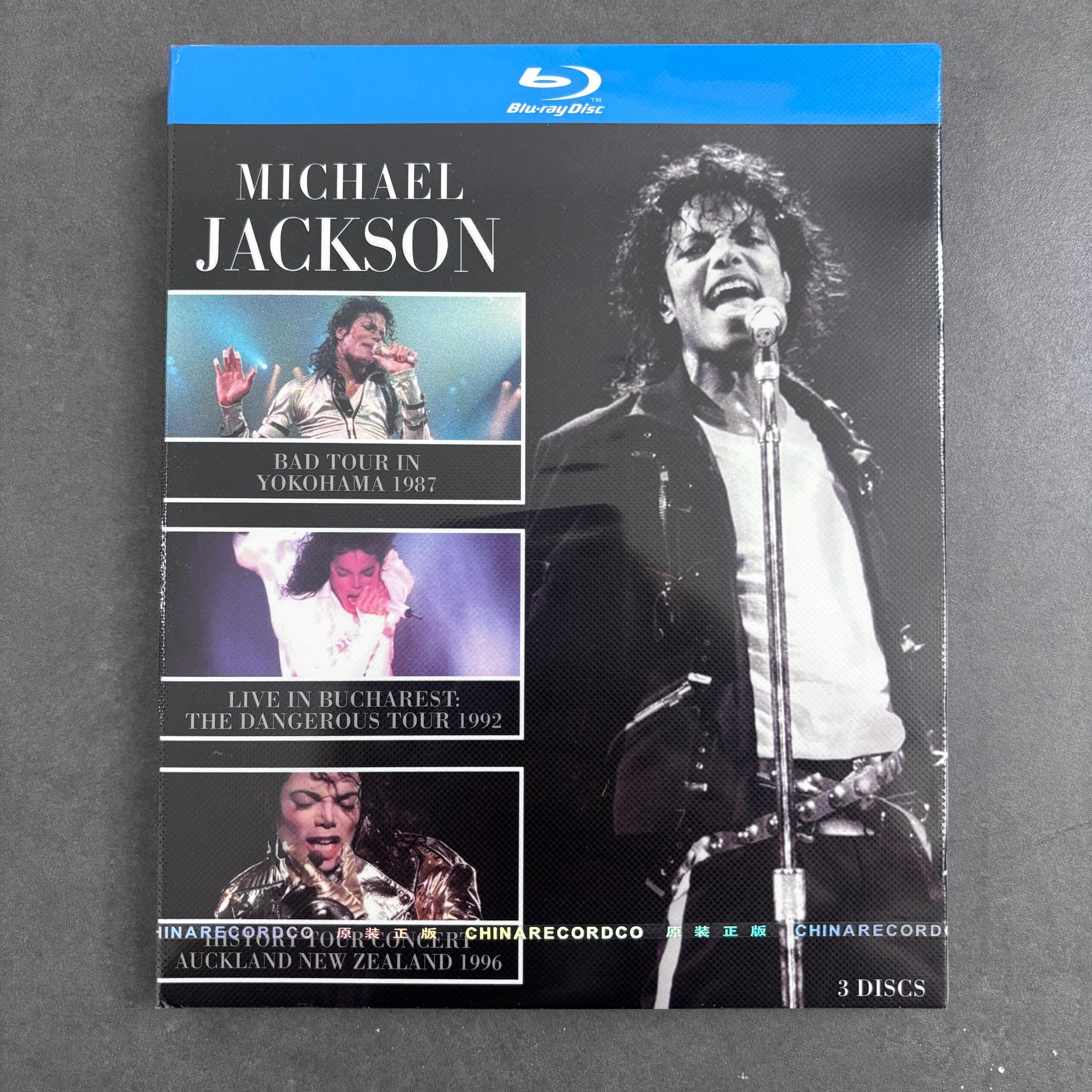 Michael Jackson 3 Classic Concerts Collection Blu-ray | Live Music