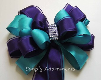 Purple Teal Wedding Etsy
