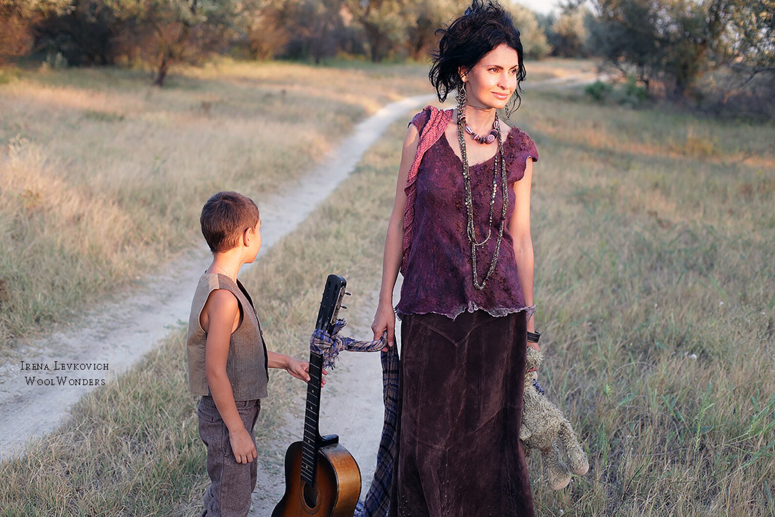 Pattern of a Seemless Felted Top gypsy Soulwith Instructions Etsy