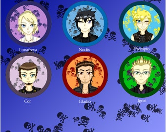 Chocobros and Friends Buttons *UPDATED*