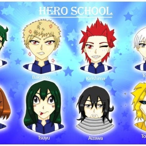 Hero School - Stickers