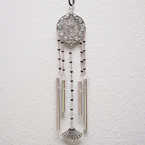 Asian Wind Chime Good Luck Charm Zodiac Pendant Indoor Outdoor Decoration