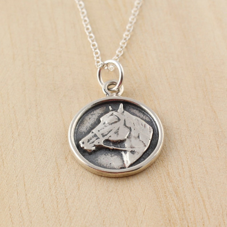 Personalized Horse Necklace Horse Jewelry Horse Lovers Etsy