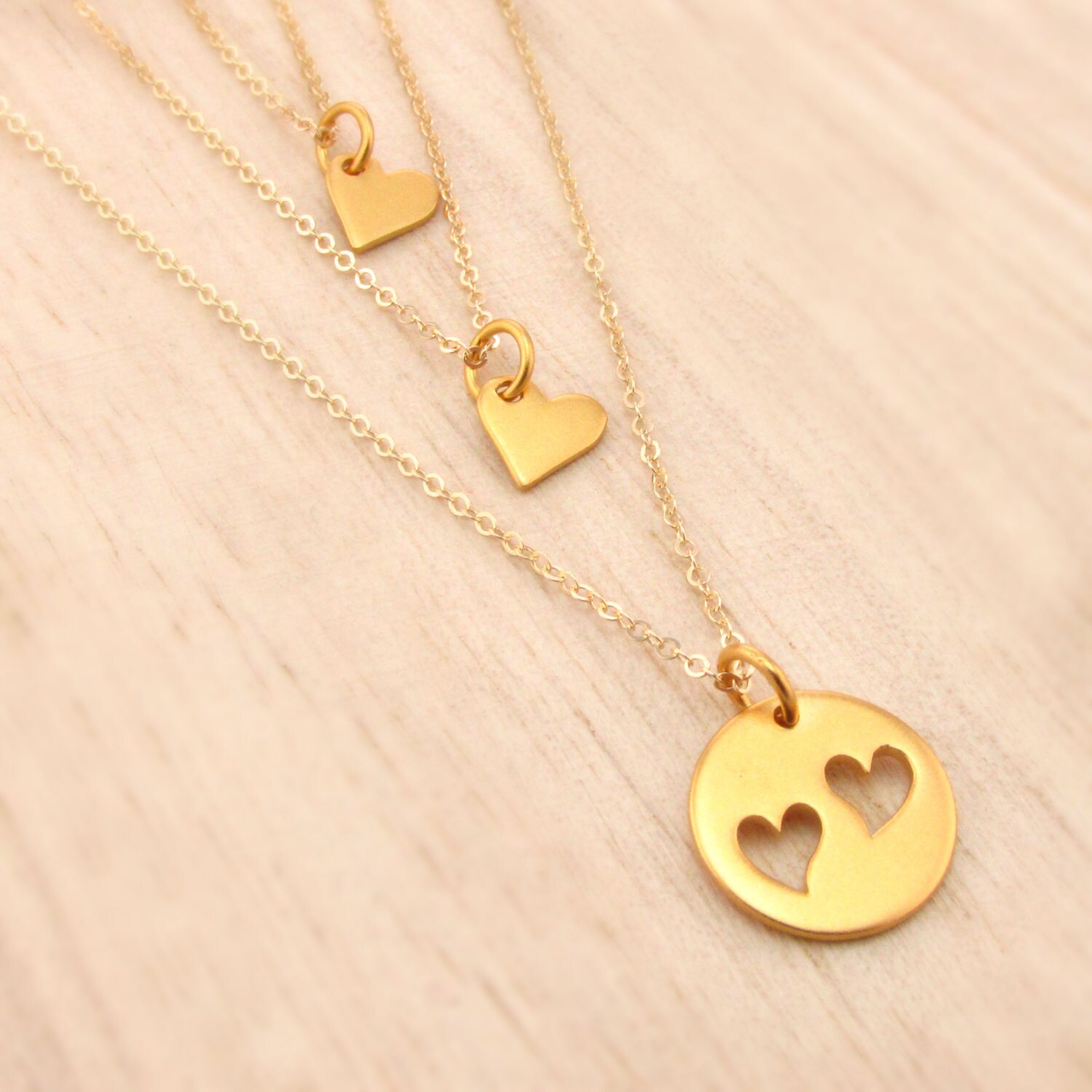 GoldMutterTochterKette Set Muttertagsgeschenk für Mama Etsy