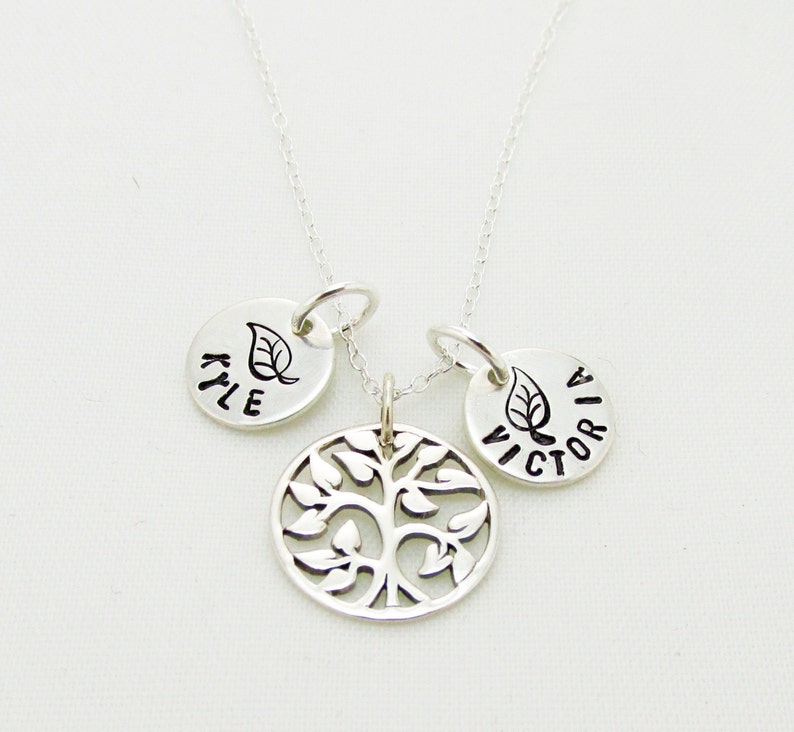 Mothers Day Family Tree Necklace Sterling Silver Family Tree Etsy mothers-day-family-tree-necklace-sterling-silver-family-tree-etsy